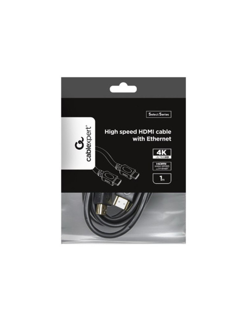 Cablexpert black HDMI to HDMI 1 m