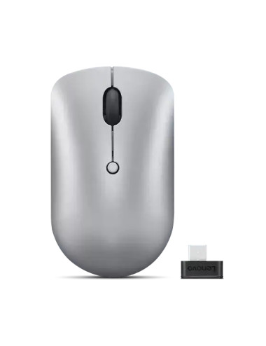 Lenovo Wireless Compact Mouse 540 2.4G Wireless via USB-C receiver Wireless 1 year(s) Cloud Grey