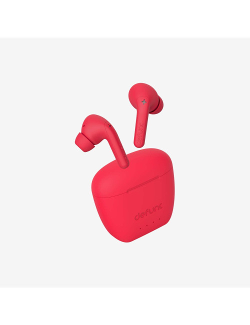 Defunc Earbuds True Audio Built-in microphone Wireless Bluetooth Red