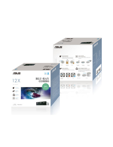Asus BC-12D2HT Bulk Internal, Interface SATA, Blu-Ray, CD read speed 48 x, CD write speed 48 x, Black, Desktop