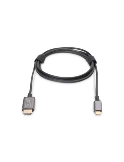 Digitus USB Type-C to HDMI Adapter DA-70821 1.8 m Black