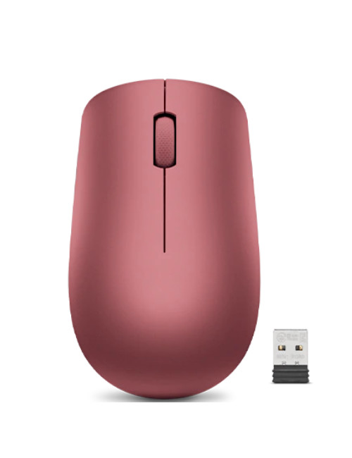 Lenovo Wireless Mouse 530 Wireless mouse 2.4 GHz Wireless via Nano USB Wireless Cherry Red