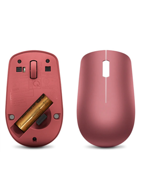 Lenovo Wireless Mouse 530 Wireless mouse 2.4 GHz Wireless via Nano USB Wireless Cherry Red