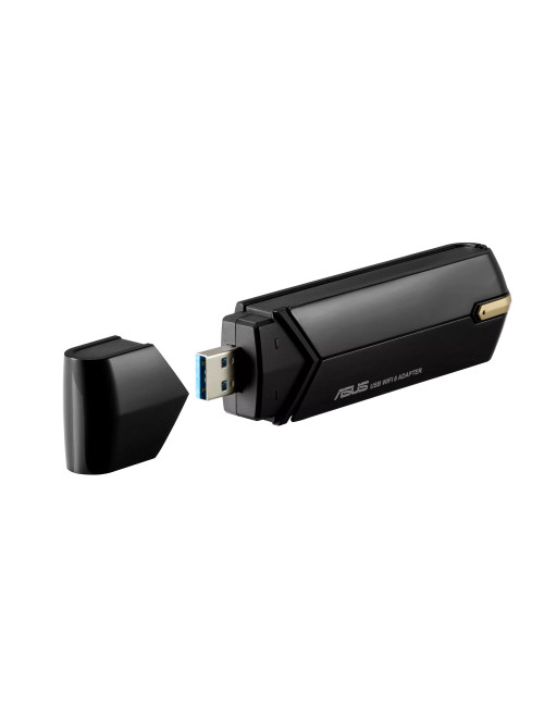 Asus Wireless Dual-band USB-AX56 AX1800 (No cradle) 802.11ax 1201+574 Mbit/s Mesh Support No MU-MiMO Yes