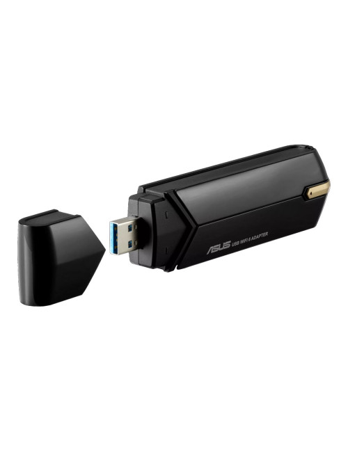 Asus Wireless Dual-band USB-AX56 AX1800 (No cradle) 802.11ax 1201+574 Mbit/s Mesh Support No MU-MiMO Yes