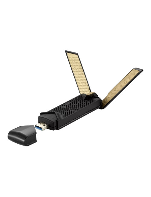 Asus Wireless Dual-band USB-AX56 AX1800 (No cradle) 802.11ax 1201+574 Mbit/s Mesh Support No MU-MiMO Yes