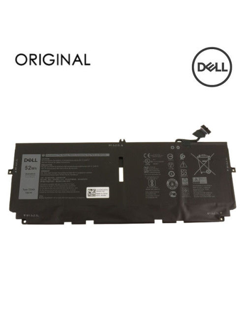 Notebook Battery DELL 722KK, 52Wh, Original