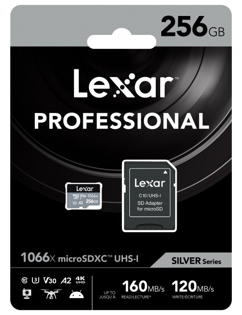 Lexar High-Performance 1066x UHS-I MicroSDXC 256 GB Flash memory class 10