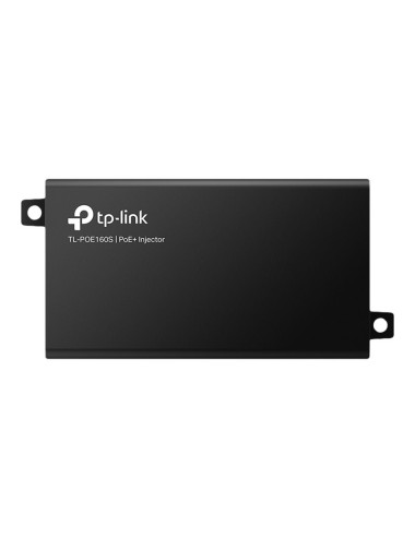 TP-LINK PoE+ Injector Adapter TL-POE160S 10/100/1000 Mbit/s Ethernet LAN (RJ-45) ports 1x10/100/1000Mbps RJ45 data-in port, 1x10