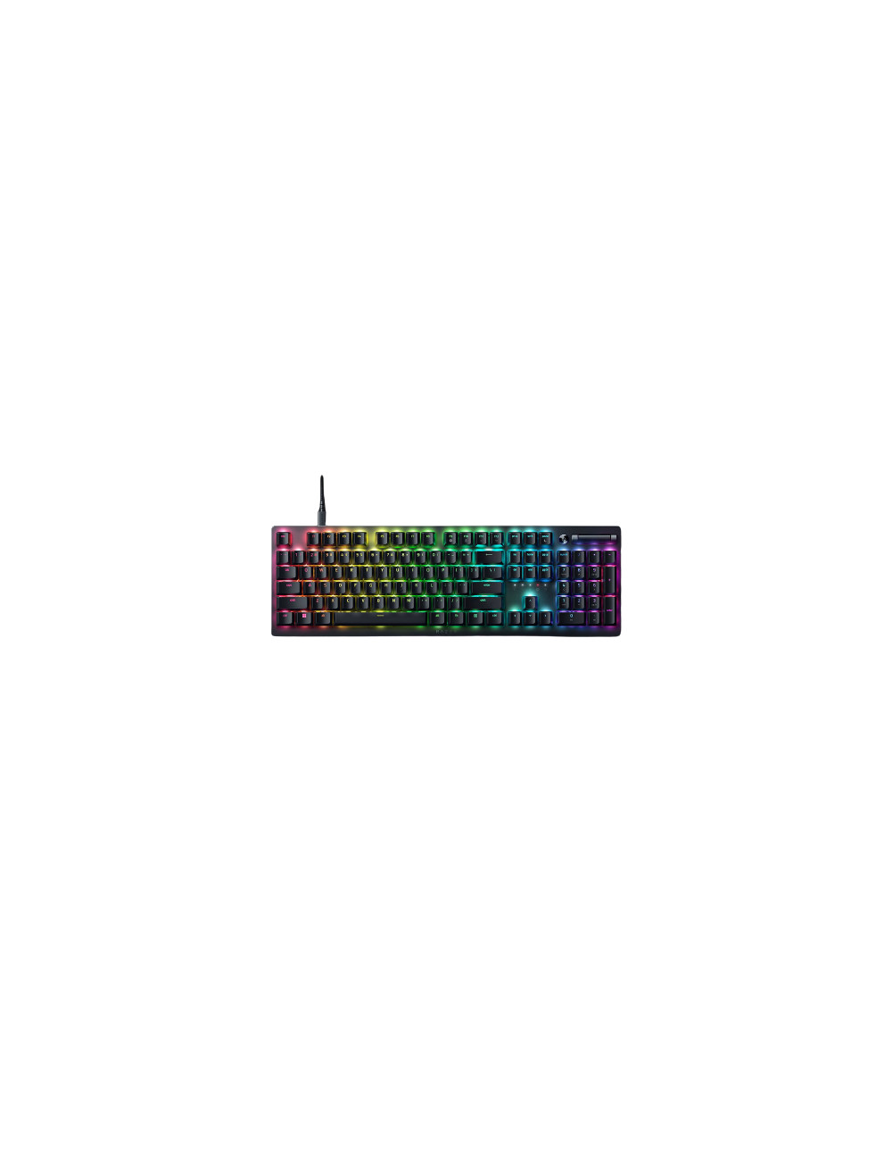 Razer Deathstalker V2 Gaming keyboard Multi-functional media button and media roller Fully programmable keys with on-the-fly mac