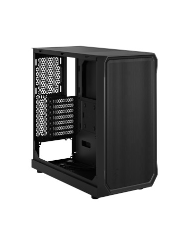 Fractal Design Focus 2 Side window Black TG Clear Tint Midi Tower Power supply included No