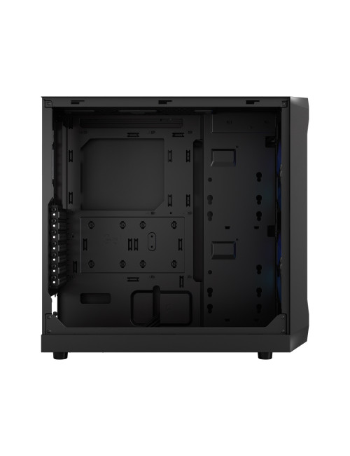 Fractal Design Focus 2 Side window RGB Black TG Clear Tint Midi Tower Power supply included No