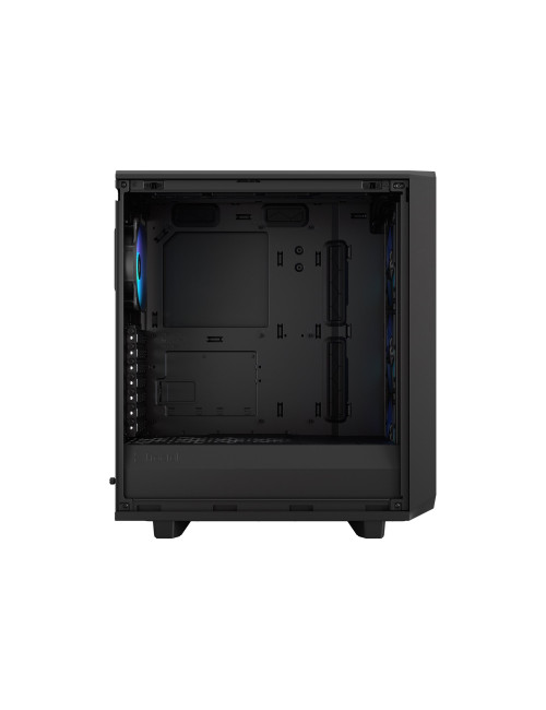 Fractal Design Meshify 2 Compact RGB Side window Black TG Light Tint Mid-Tower Power supply included No