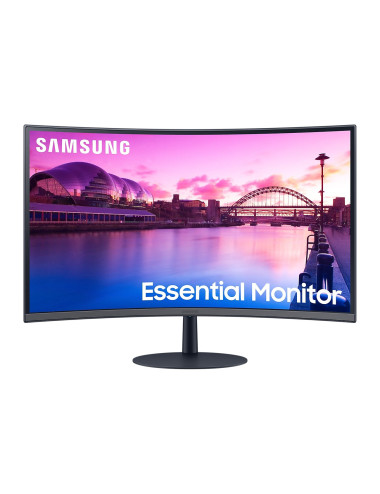 Samsung Curved Monitor LS32C390EAUXEN 32 " VA FHD 16:9 4 ms 250 cd/m Black HDMI ports quantity 2 75 Hz