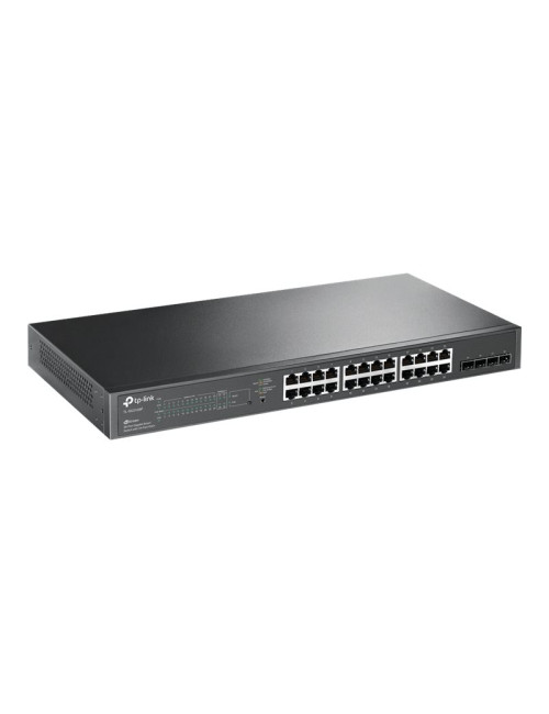 TP-LINK JetStream 28-Port Gigabit Smart Switch TL-SG2428P Web Managed Rackmountable SFP ports quantity 4 PoE+ ports quantity 24 