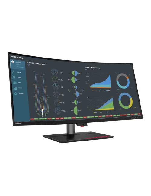 Lenovo ThinkVision P40w-20 39.7 " IPS WUHD 21:9 4 ms 300 cd/m Black 75 Hz HDMI ports quantity 1x HDMI2.0