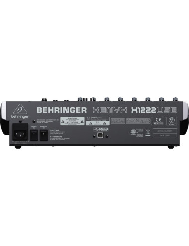 Behringer X1222USB audio...
