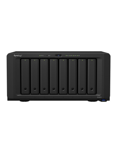 Synology Tower NAS DS1821+ Up to 8 HDD/SSD Hot-Swap AMD Ryzen Ryzen V1500B Quad Core Processor frequency 2.2 GHz 4 GB DDR4