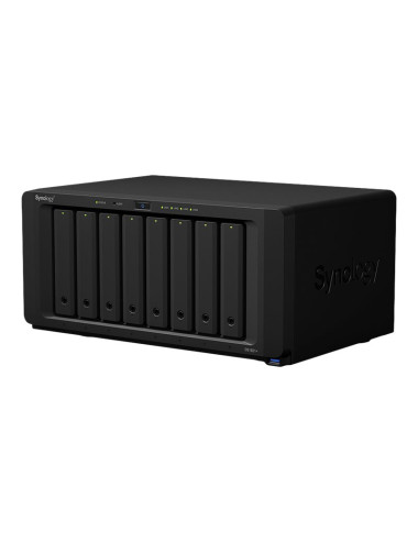 Synology Tower NAS DS1821+ Up to 8 HDD/SSD Hot-Swap AMD Ryzen Ryzen V1500B Quad Core Processor frequency 2.2 GHz 4 GB DDR4