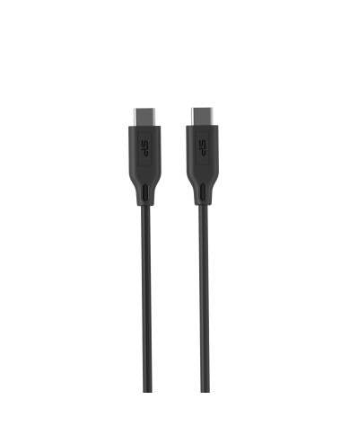 Silicon Power USB-C to USB-C cable LK15CC PVC Black