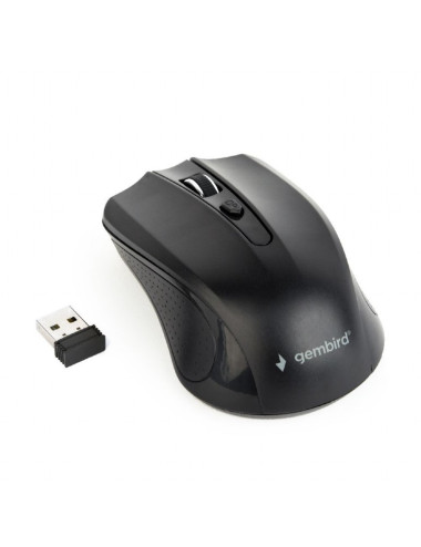 Gembird Mouse MUSW-4B-04 Standard Black Wireless