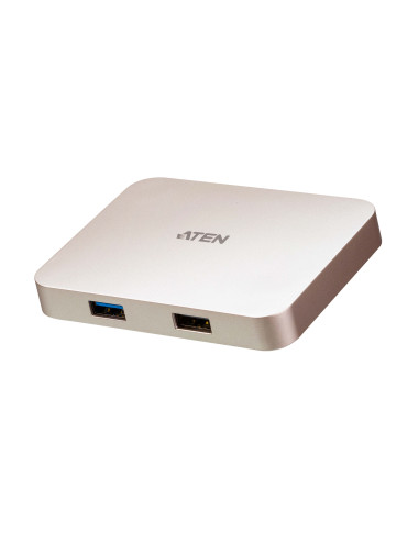 Aten USB-C 4K Ultra Mini Dock with Power Pass-through USB 3.0 (3.1 Gen 1) ports quantity 1 USB 2.0 ports quantity 1 HDMI ports q