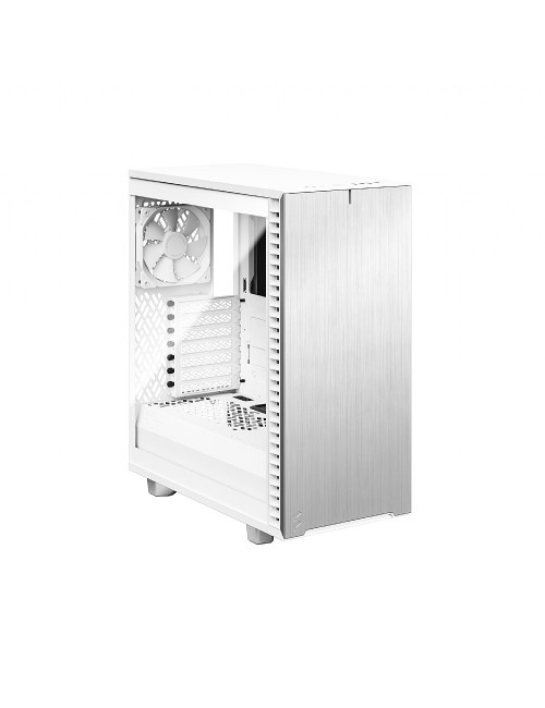 Fractal Design Define 7 Compact Side window White/Clear Tint Mid-Tower Power supply included No