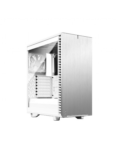 Fractal Design Define 7 Compact Side window White/Clear Tint Mid-Tower Power supply included No