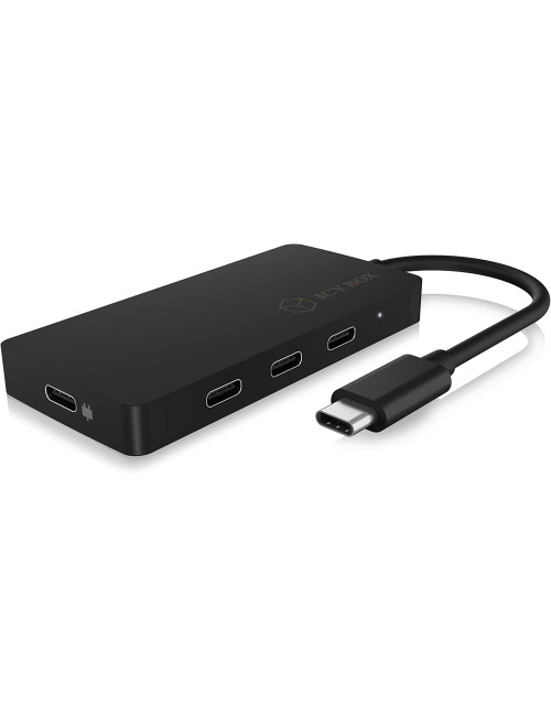 Raidsonic 4-port hub with USB Type-C interface and PD port IB-HUB1429-CPD