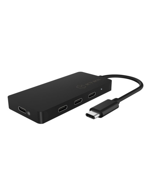 Raidsonic 4-port hub with USB Type-C interface and PD port IB-HUB1429-CPD