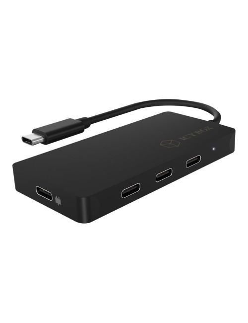 Raidsonic 4-port hub with USB Type-C interface and PD port IB-HUB1429-CPD