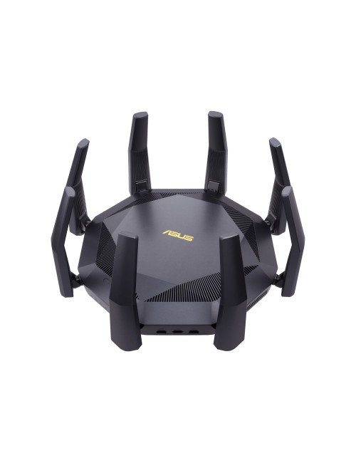 Asus AX6000 Dual Band Router RT-AX89X 802.11ax 4804+1300 Mbit/s 10/100/1000 Mbit/s Ethernet LAN (RJ-45) ports 8 Mesh Support Yes