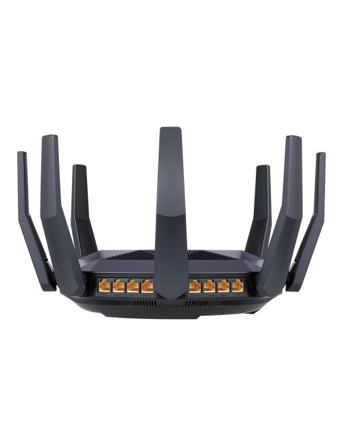 Asus AX6000 Dual Band Router RT-AX89X 802.11ax 4804+1300 Mbit/s 10/100/1000 Mbit/s Ethernet LAN (RJ-45) ports 8 Mesh Support Yes