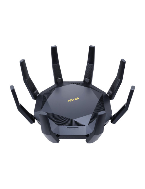 Asus AX6000 Dual Band Router RT-AX89X 802.11ax 4804+1300 Mbit/s 10/100/1000 Mbit/s Ethernet LAN (RJ-45) ports 8 Mesh Support Yes