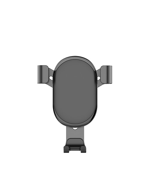 ColorWay Metallic Gravity Holder For Smartphone Clamp Black 6.5 " Fixation of the smartphone in one motion. Compact design, does