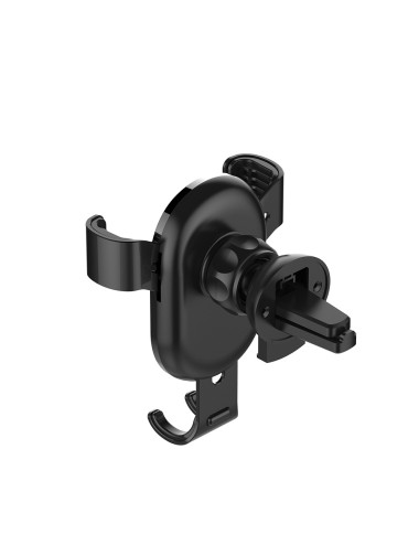 ColorWay Metallic Gravity Holder For Smartphone Clamp Black 6.5 " Fixation of the smartphone in one motion. Compact design, does