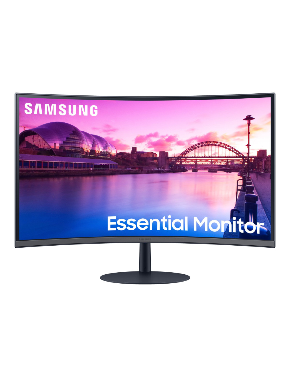 Samsung Curved Monitor LS27C390EAUXEN 27 " VA FHD 16:9 4 ms 250 cd/m Black 75 Hz HDMI ports quantity 2