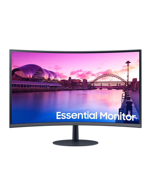 Samsung Curved Monitor LS27C390EAUXEN 27 " VA FHD 16:9 4 ms 250 cd/m Black 75 Hz HDMI ports quantity 2