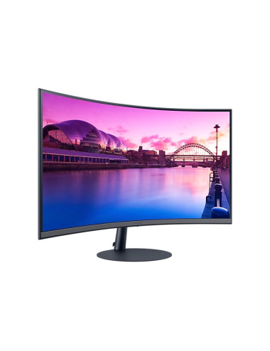 Samsung Curved Monitor LS27C390EAUXEN 27 " VA FHD 16:9 4 ms 250 cd/m Black 75 Hz HDMI ports quantity 2