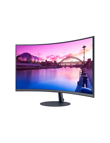 Samsung Curved Monitor LS27C390EAUXEN 27 " VA FHD 16:9 4 ms 250 cd/m Black 75 Hz HDMI ports quantity 2