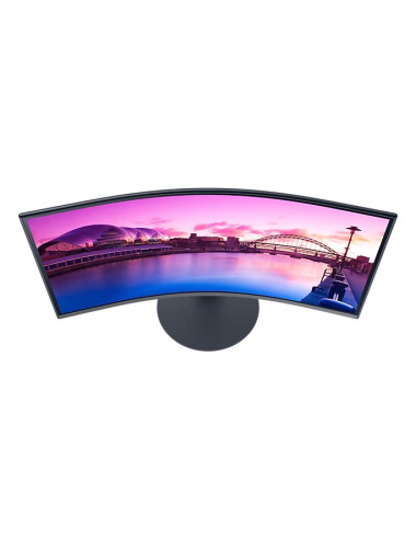 Samsung Curved Monitor LS27C390EAUXEN 27 " VA FHD 16:9 4 ms 250 cd/m Black 75 Hz HDMI ports quantity 2