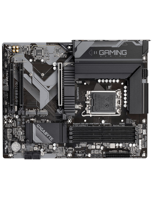 Gigabyte B760 GAMING X 1.0 M/B Processor family Intel Processor socket LGA1700 DDR5 DIMM Memory slots 4 Supported hard disk driv