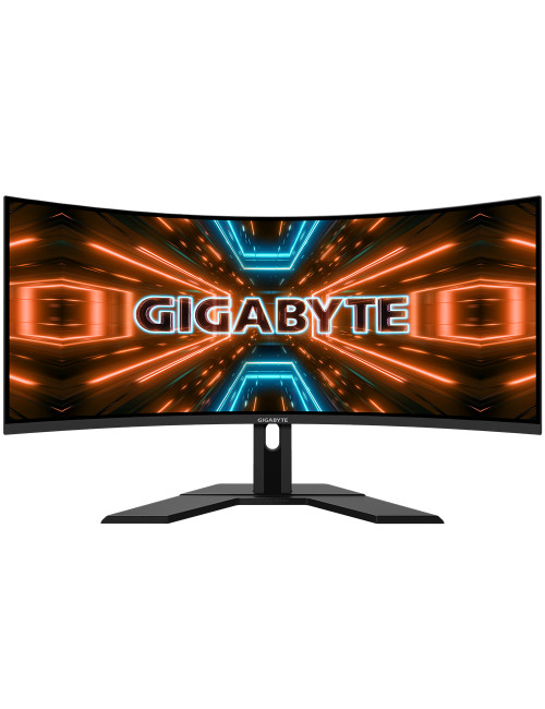 Gigabyte Gaming Monitor G34WQC A 34 " VA QHD 3440 x 1440 pixels 21:9 1 ms 350 cd/m Black HDMI ports quantity 2 144 Hz