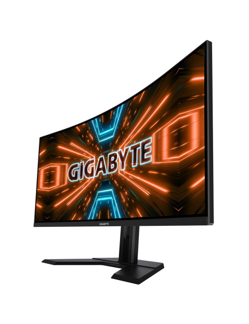 Gigabyte Gaming Monitor G34WQC A 34 " VA QHD 3440 x 1440 pixels 21:9 1 ms 350 cd/m Black HDMI ports quantity 2 144 Hz