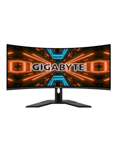 Gigabyte Gaming Monitor G34WQC A 34 " VA QHD 3440 x 1440 pixels 21:9 1 ms 350 cd/m Black HDMI ports quantity 2 144 Hz