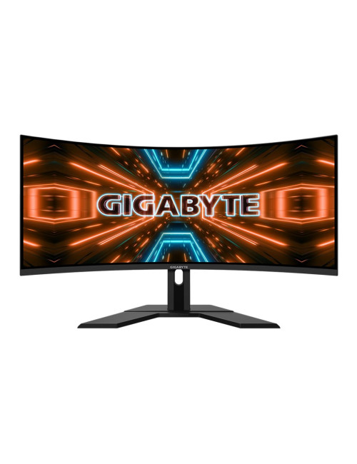 Gigabyte Gaming Monitor G34WQC A 34 " VA QHD 3440 x 1440 pixels 21:9 1 ms 350 cd/m Black HDMI ports quantity 2 144 Hz