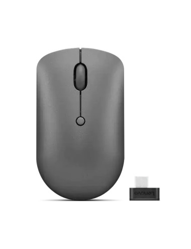 Lenovo Wireless Compact Mouse 540 2.4G Wireless via USB-C receiver Wireless 1 year(s) Storm Grey