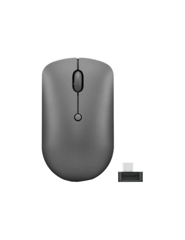 Lenovo Wireless Compact Mouse 540 2.4G Wireless via USB-C receiver Wireless 1 year(s) Storm Grey