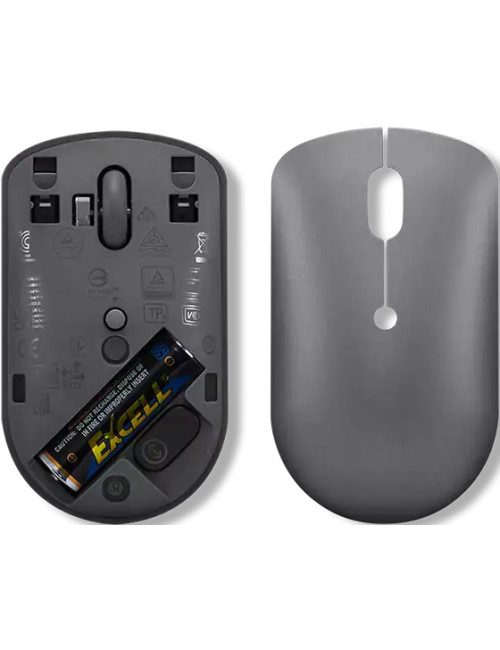 Lenovo Wireless Compact Mouse 540 2.4G Wireless via USB-C receiver Wireless 1 year(s) Storm Grey