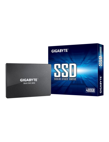 Gigabyte GP-GSTFS31480GNTD 480 GB SSD interface SATA Write speed 480 MB/s Read speed 550 MB/s